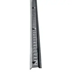 СТОЙКА ВЕРТИКАЛЬНАЯ 1347*25*0,7 ШХ-0,7(ст. оц.окр. уз.RAL9003) ПЭП RAL - 9005 черный муар