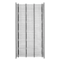 ПОЛКА РЕШЕТ. С ГИБОМ ДЛЯ ВПН RAL9005 (1239х613х61)