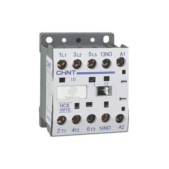 Миниконтактор nc6-0910 9a 230в 50гц 1но (r) (chint)