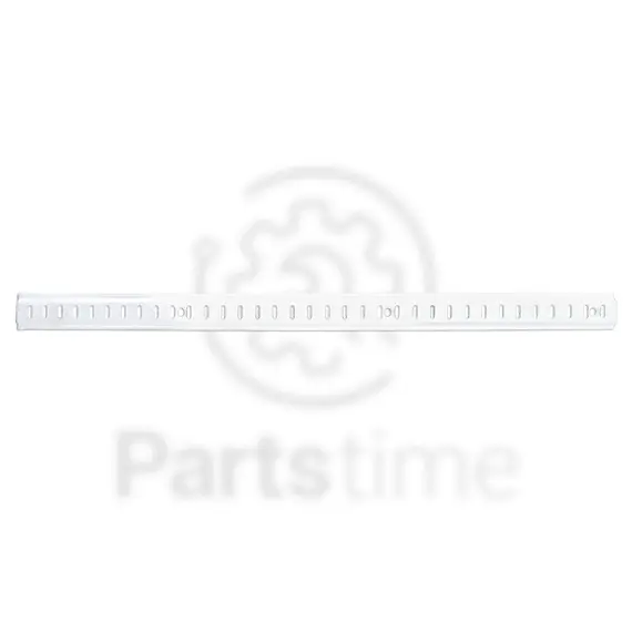 Стойка полки холодильного стола 446,5*25*0,7 (ст. оц.окр. уз.ral9003)