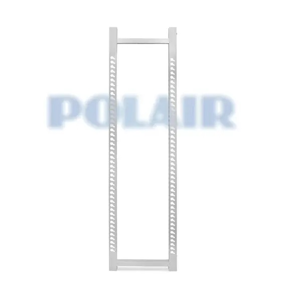 Боковая стойка стеллажа l=2000 версия 1(40мм) пэп ral-9016 (белый)