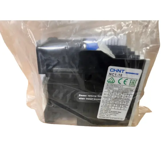 Контактор nc1-1810 18а 230в/ас3 1но 50гц